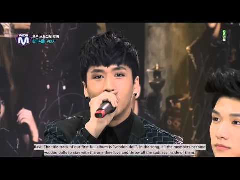 [ENG] 131212 Mnet Wide Star News Open Studio - Vixx [1/3]