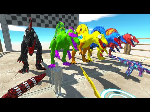 Race Championship Dc 5 Spinosaurus Superheroes Vs Fps Avatar Jurassic World Evolution