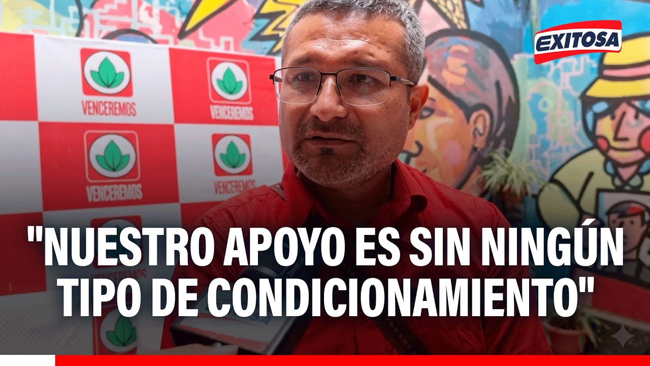 🔴🔵 Venceremos y Ronald Atencio se unen a Roberto Sánchez y Juntos por el Perú