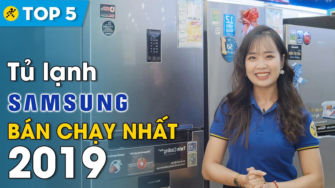 Top 10 tủ lạnh Samsung bán chạy nhất Điện máy XANH năm 2019