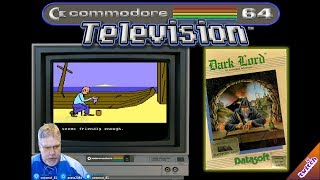 ⭐️C64 Television⭐️Playing Dark Lord (Part 1)