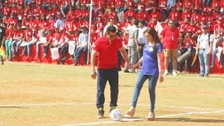 Sultan Salman Khan vs millionaire nita ambani Football Match