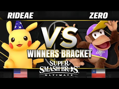 Rideae (Pikachu) vs. Tempo | ZeRo (Diddy Kong) - Ultimate Top 48 - SC United