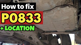 OBD Code p0833 Guide to Repair