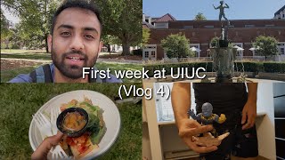 First week as a PhD student at the University of Illinois Urbana-Champaign (UIUC) | Vlog 4