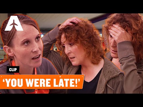 Stand-Off! Late Passenger vs easyJet Staff | Airline S10 E19 | Clip