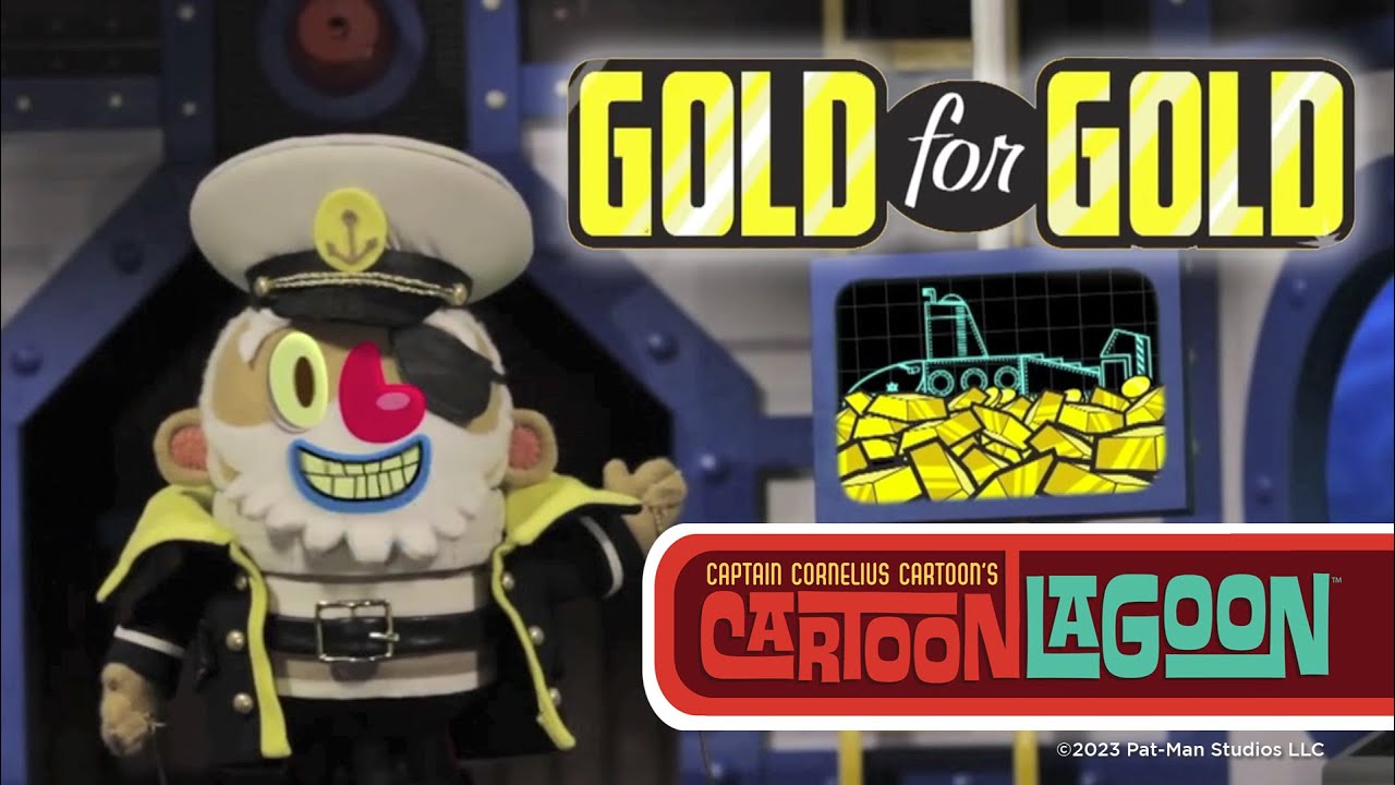 Cartoon Lagoon: GOLD for GOLD!