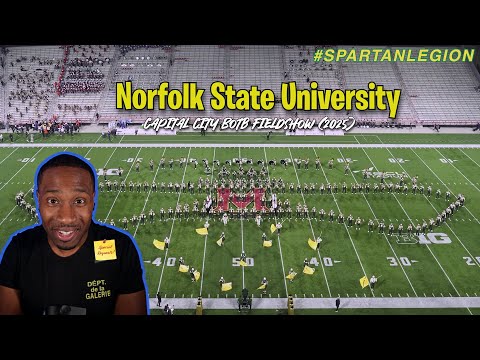 BandHead REACTS to Norfolk State University Spartan Legion | Capital City BOTB Fieldshow (2025)