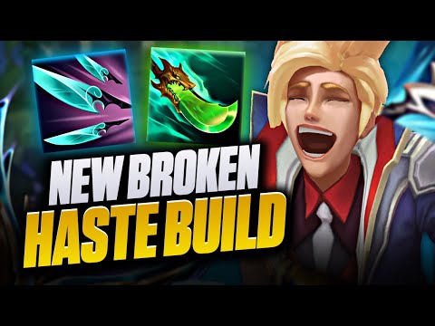 The Ezreal build that gives you more haste than URF?!? (Challenger Ezreal Full Gameplay)
