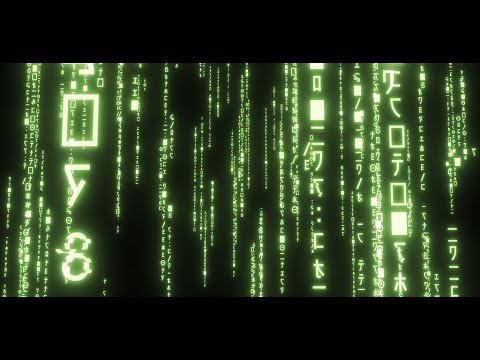 3D Matrix Rain Live Wallpaper Video