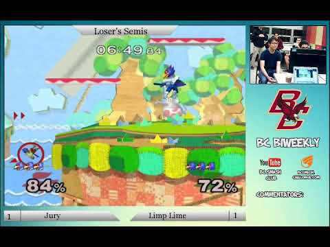 BC Biweekly 21: Loser's Semis - Jury (Peach/Falco) vs. Limp Lime (Mario/Falco/DK)