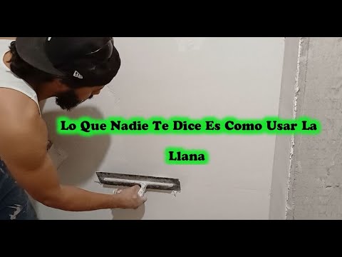 Te enseño como usar correctamente la llana al aplicar cemex multiplast para un acabado 100% liso