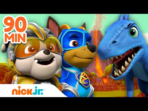 PAW Patrol | PAW Patrol die MÄCHTIGSTEN Rettungen aller Zeiten 🎉 | 90 Minuten | Nick Jr. Deutschland