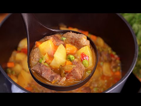 ¡La Mejor Receta de Estofado de Carne que Existe!