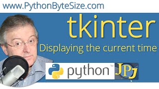 Displaying the current time in a Python tkinter window