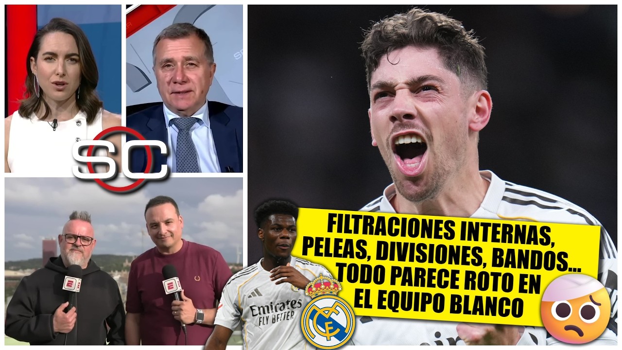 VESTIDOR ROTO Brutal pelea de Valverde y Tchouaméni revela CAOS TOTAL en Real Madrid | SportsCenter