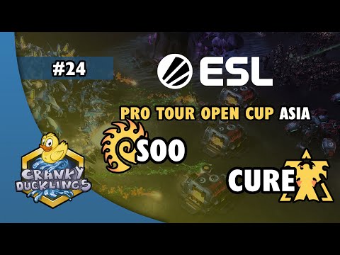 soO vs Cure - ZvT | ESL Open Cup #24 Asia | Weekly EPT StarCraft 2 Tournament