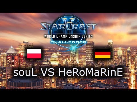 souL VS HeRoMaRinE - TvT - Group C - WCS Challenger Season 3 EU 2018 - polski komentarz