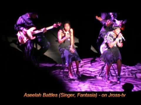 James Ross @ (Singer) Fantasia with Aseelah Battles - 