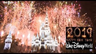 New Years Eve Fireworks Walt Disney World 2019 - Magic Kingdom Fantasy In The Sky Full Show