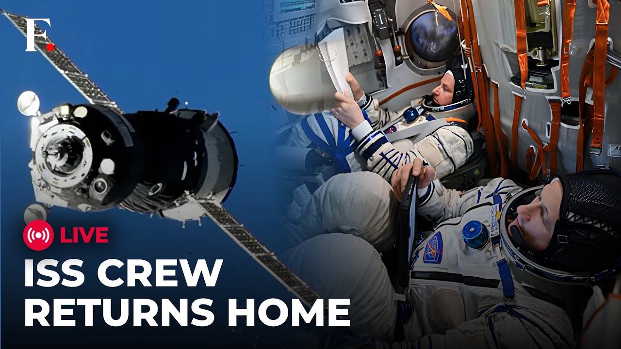 NASA LIVE: International Space Station Crew Returns to Earth | 241 Day Mission in Space Completed