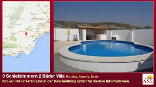 preview picture of video '3 Schlafzimmern 2 Bäder Villa zu verkaufen in Partaloa, Almeria, Spain'