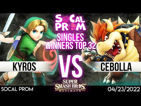 SoCal Prom Winners Top 32 - Kyros (Young Link) vs Cebolla (Bowser) - SSBU Tournament