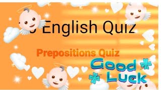 English preposition Quiz Grammar Test#freepalestine #palestine #pronouncing_words_correctly