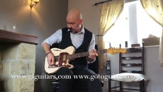 G&L Blues Boy Semi Hollow Tribute with Samuel C Lees