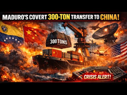 Maduro’s Covert 300-Ton Transfer to China — US Declares Strategic Crisis