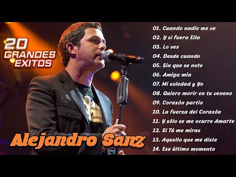 Alejandro Sanz Mix Románticas - Las Canciones Más Escuchadas en 2022  II MIX ROMANTICOS 💕