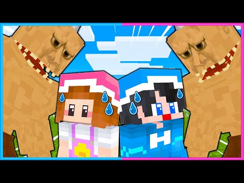 巨人が住む世界でマインクラフト😮【 マイクラ / Minecraft 】