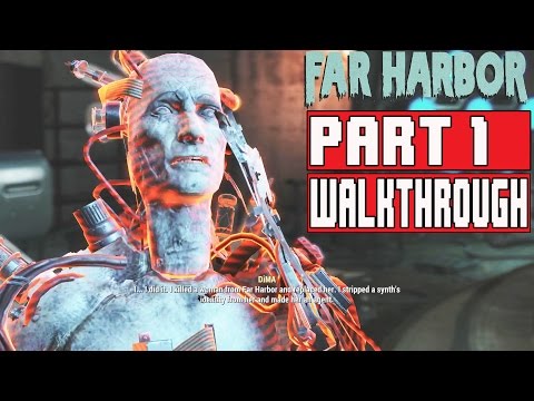 Fallout 4 Far Harbor Gameplay Walkthrough Part 1 1080p No Commentary FULL GAME