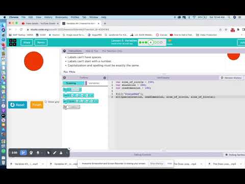 Code Org Lesson 5 Level 4 In Unit 3 Discoveries