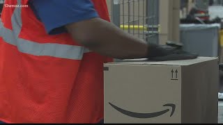 A day in the life of an Amazon box at Macon's Amazon SAV3 fulfillment center
