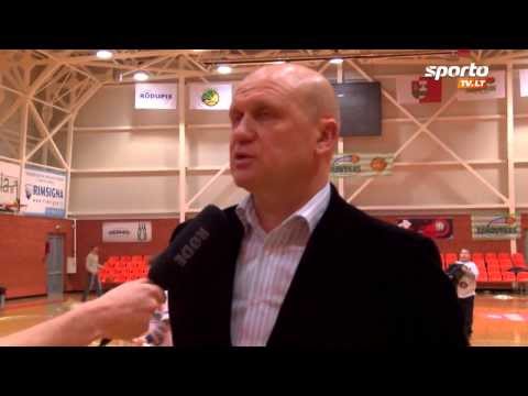 SportoTV.lt: A.Rudys: Gynyba nėra mūsų stipriausia žaidimo pusė 2013-01-18