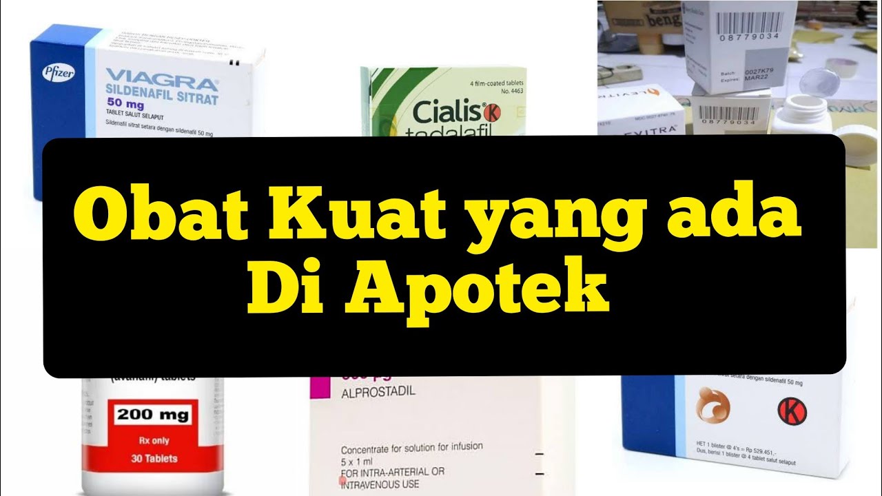 Obat Ku4t yang ada di apotek