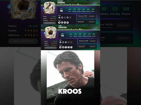 Vieira vs Kroos #fcmobile