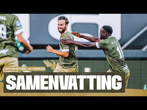 VIER doelpunten van ver! 🚀 | Samenvatting Fortuna Sittard - SC Cambuur (1-4) 📺