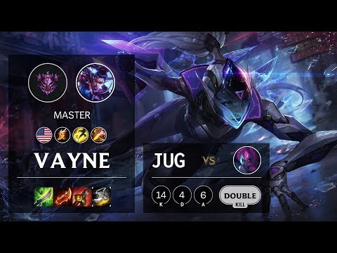 Vayne Jungle vs Evelynn - NA Master Patch 10.11
