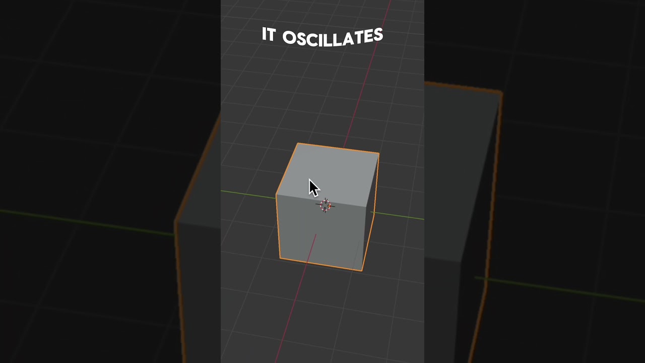 Blender Hack: Oscillate Anything in 3 Seconds — No Keyframes!