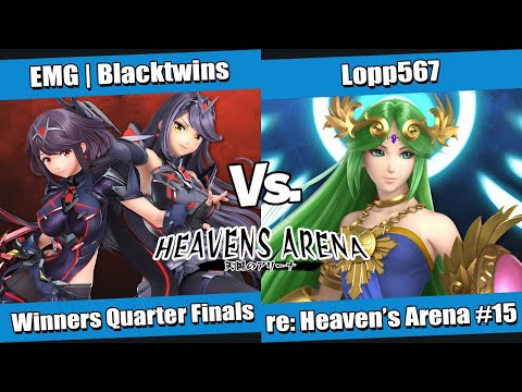 re: heavens arena #15 Winners Quarter Finals - EMG | Blacktwins (Aegis) vs Lopp567 (Palutena)