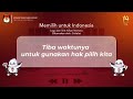 Video Lirik Jingle Pemilu Tahun 2024 PPK KARAWANG TIMUR