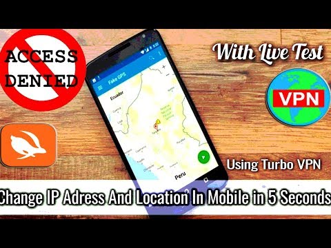 Change IP Address and location in android using VPN in 5 seconds || Live Test