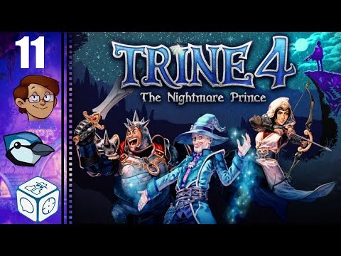 Let's Play Trine 4: The Nightmare Prince Co-op Part 11 - Amazon Elevator