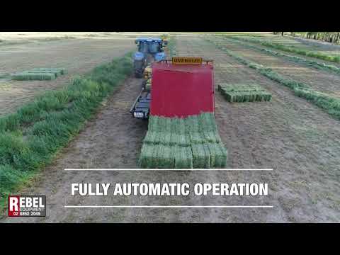 Rebel Equipment 15 bale accumulator