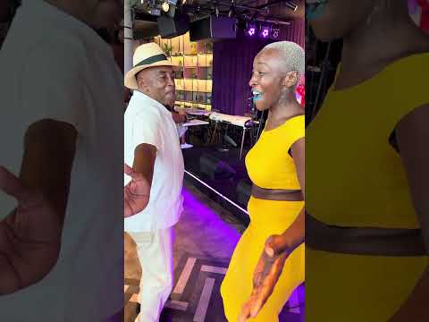 Watch as Nana joins the Travellers on the dance floor