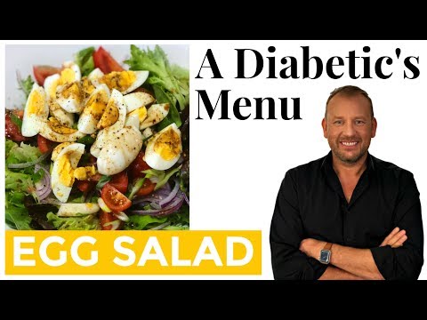 A DIABETIC'S MENU | Simple Egg Salad
