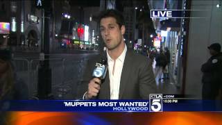 Celebrities Impersonate the Muppets!!! ...and I almost got punched in the face!