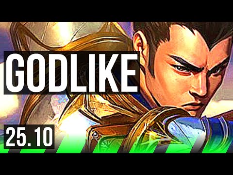 XIN ZHAO vs ELISE (JGL) | 15/2/4, Godlike | EUW Challenger | 25.10
